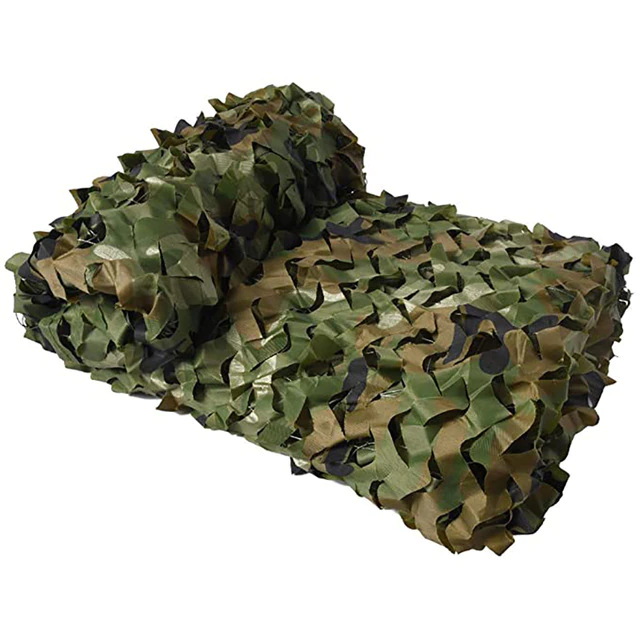 Cheap Goat Tents Military camouflage hunting net, car cover, tent, camping awning, military camouflage net black blue beige white Sun Shelter 